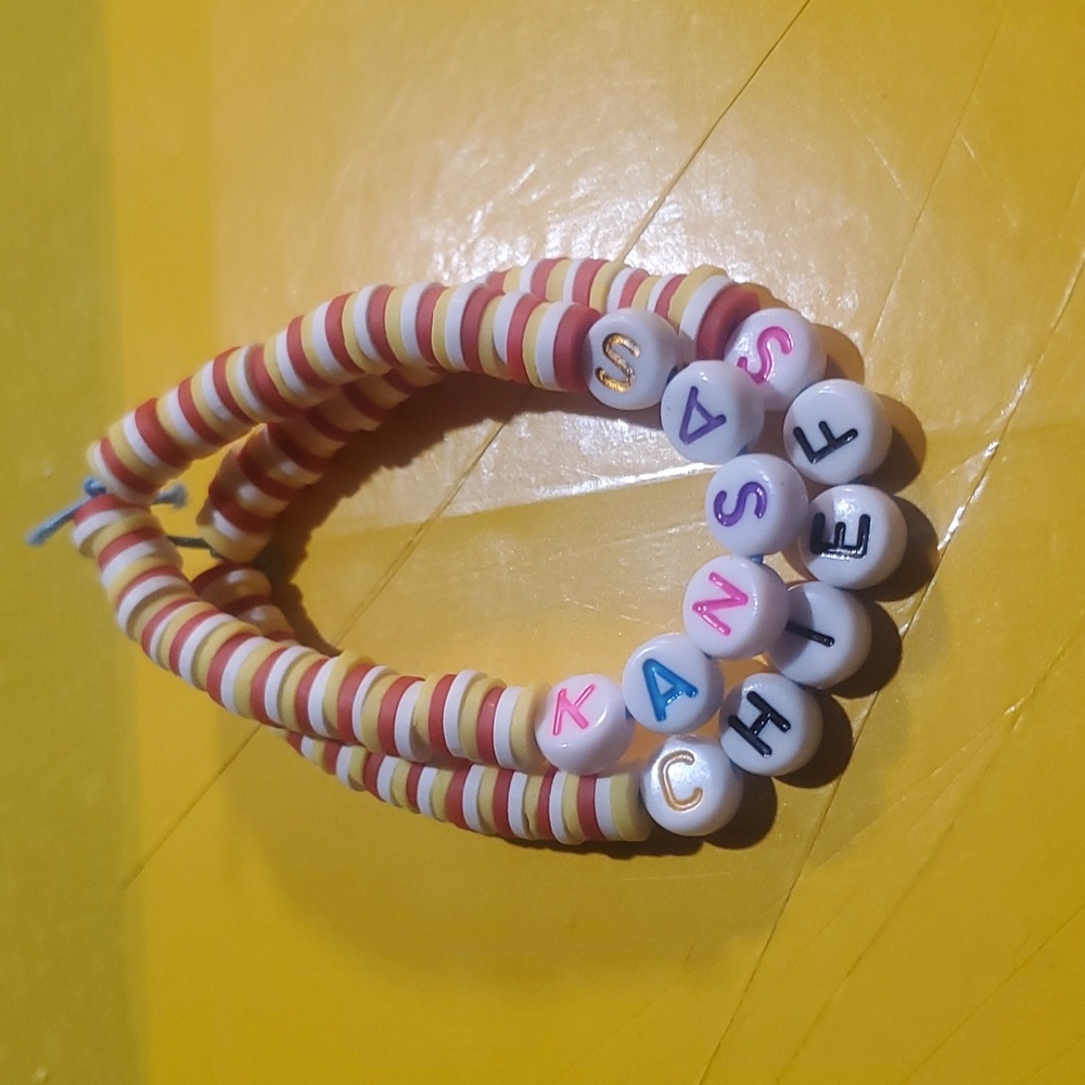 Kansas Chiefs bracelet Set